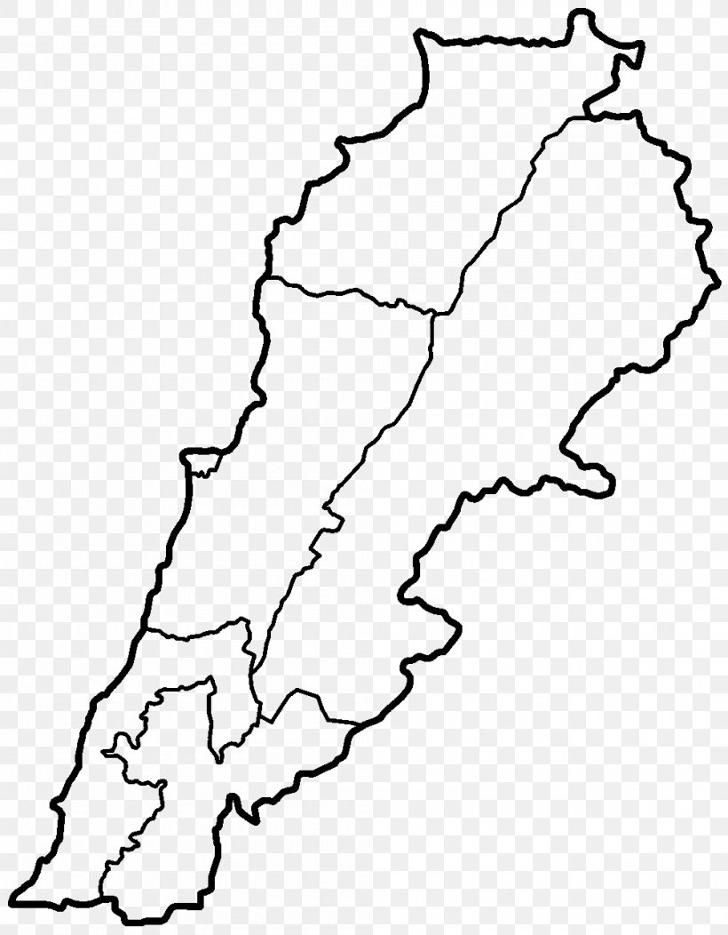 Mount Lebanon Governorate South Governorate Governorates Of Lebanon Nabatieh District Beirut Governorate, PNG, 1000x1283px, Mount Lebanon Governorate, Area, Beirut Governorate, Beqaa Governorate, Black And White Download Free