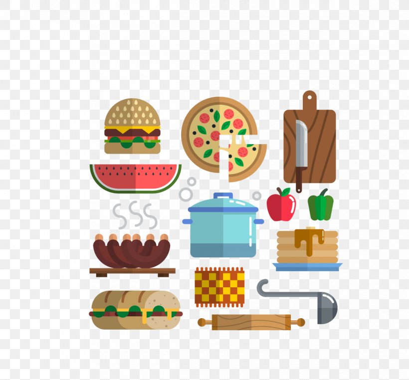Euclidean Vector Icon, PNG, 1190x1107px, Flat Design, Cuisine, Designer, Fast Food, Finger Food Download Free