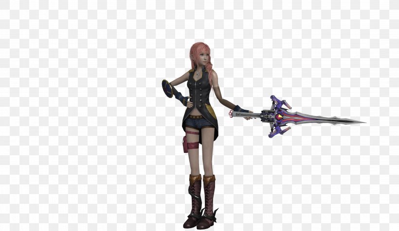 Final Fantasy XIII-2 Lightning Cloud Strife, PNG, 4320x2511px, Final Fantasy Xiii2, Action Figure, Cloud Strife, Cold Weapon, Costume Download Free