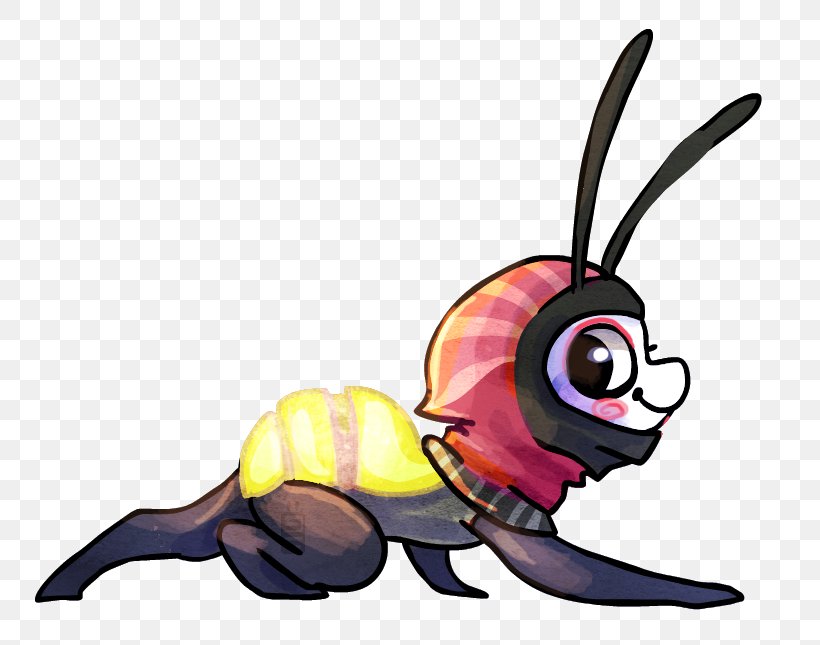 firefly insect drawing