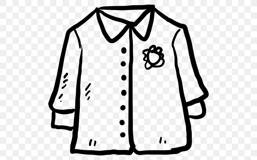 School Uniform Student, PNG, 512x512px, School Uniform, Black, Black And White, Clothing, Collar Download Free