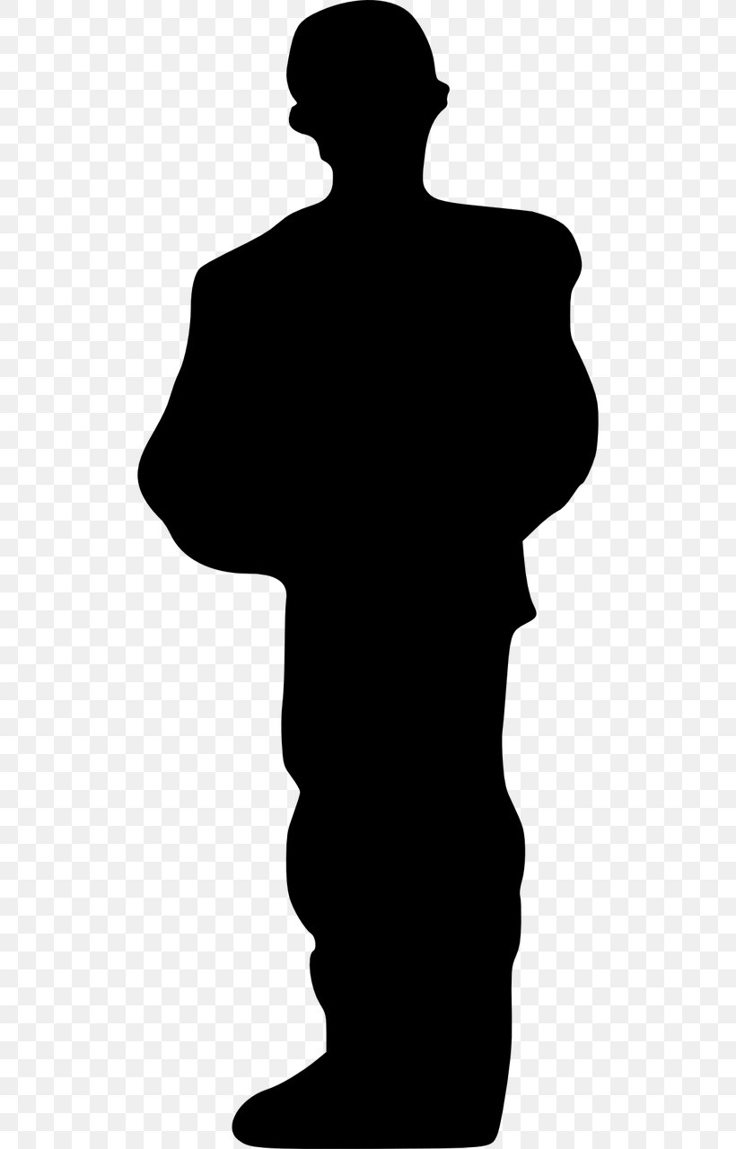 Silhouette Child, PNG, 640x1280px, Silhouette, Black And White, Boy, Child, Joint Download Free