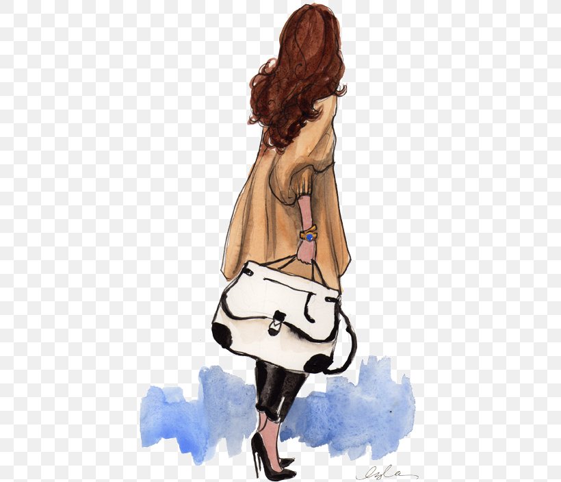 The Sketch Book Drawing Fashion Illustration Sketch, PNG, 415x704px, Watercolor, Cartoon, Flower, Frame, Heart Download Free