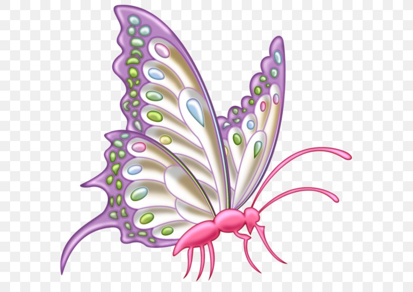 Butterfly Clip Art, PNG, 600x580px, Butterfly, Animation, Brush Footed Butterfly, Butterflies And Moths, Drawing Download Free