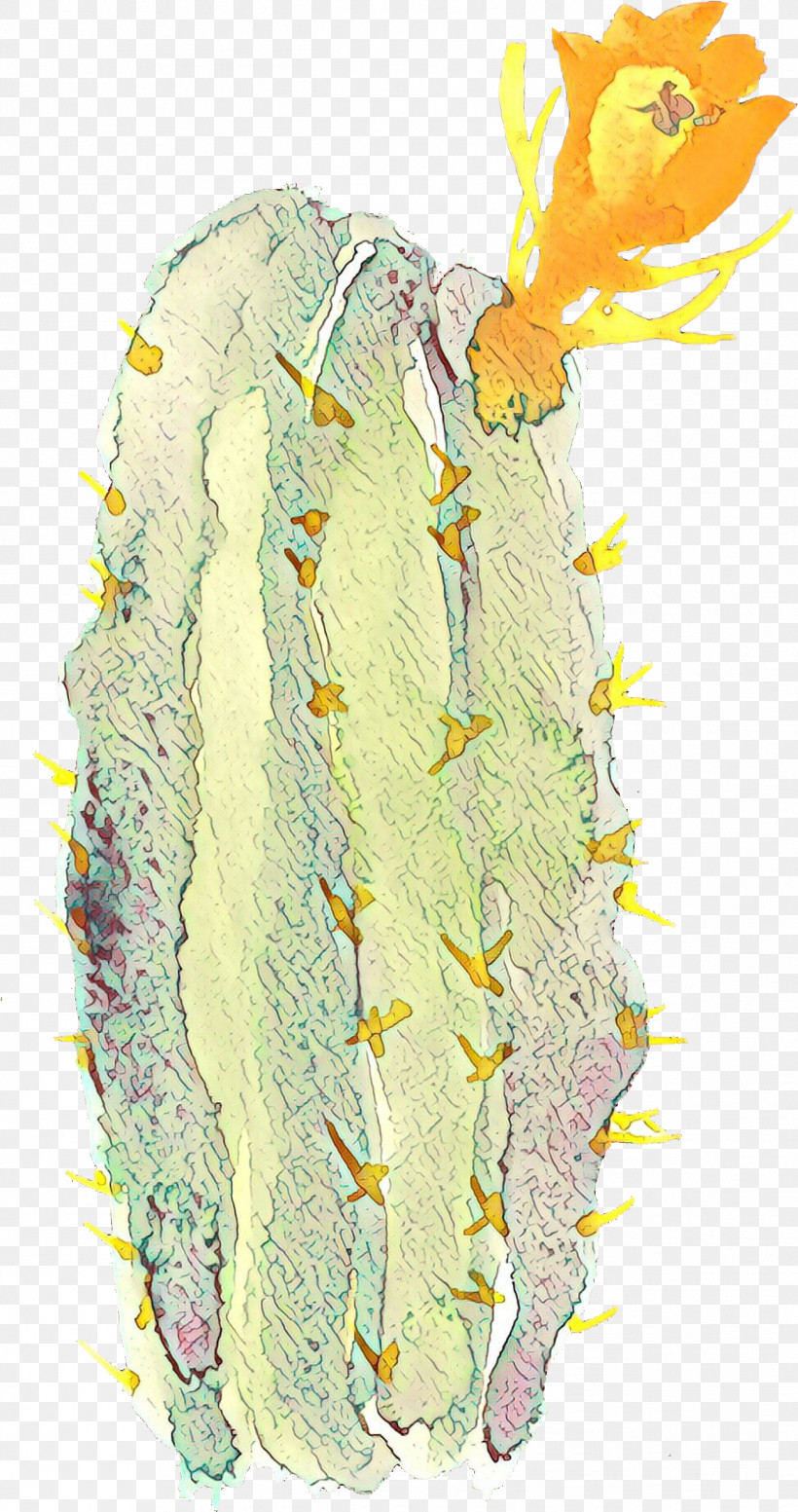 Cactus, PNG, 1293x2450px, Yellow, Cactus, Plant Download Free
