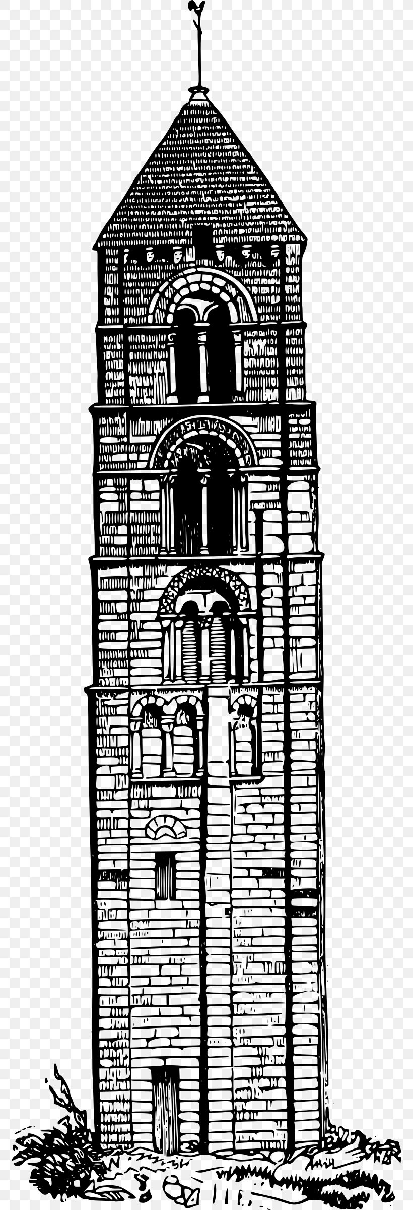 Church Architecture Christian Church Christianity, PNG, 774x2400px, Church Architecture, Arch, Architecture, Bell Tower, Black And White Download Free