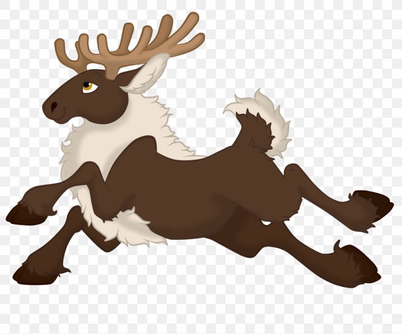 Reindeer Horse Antler Brown Clip Art, PNG, 1024x851px, Reindeer, Antler, Brown, Deer, Horse Download Free