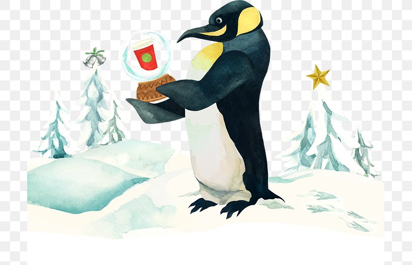 Starbucks Game 0 No Limit King Penguin, PNG, 711x527px, 2017, Starbucks, Beak, Bird, Competition Download Free
