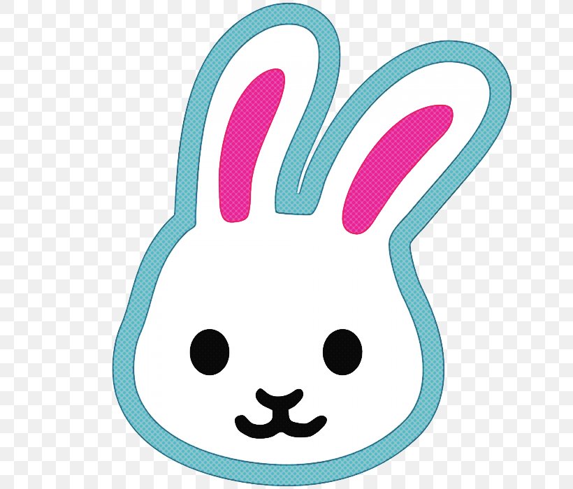 Easter Bunny Emoji, PNG, 700x700px, Rabbit, Blob Emoji, Cartoon, Domestic Rabbit, Easter Bunny Download Free