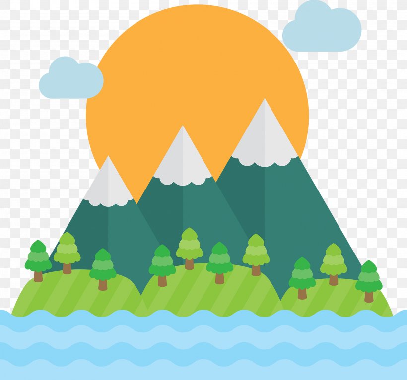 Landscape Mountain Euclidean Vector, PNG, 2000x1869px, Mountain, Art, Clip Art, Drawing, Graphic Arts Download Free
