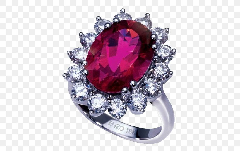 Ruby Ring Jewellery Necklace Tourmaline, PNG, 538x517px, Ruby, Amethyst, Diamond, Engagement Ring, Fashion Accessory Download Free