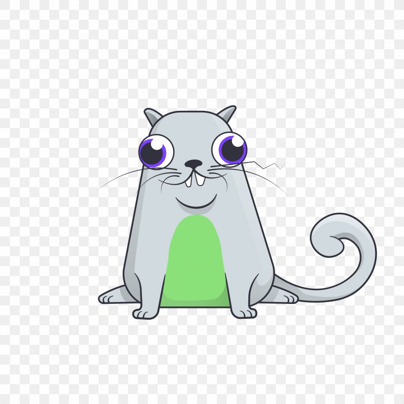 CryptoKitties Cat Whiskers Rat Find Kitty!, PNG, 3000x3000px, Cryptokitties, Breed, Carnivoran, Cartoon, Cat Download Free