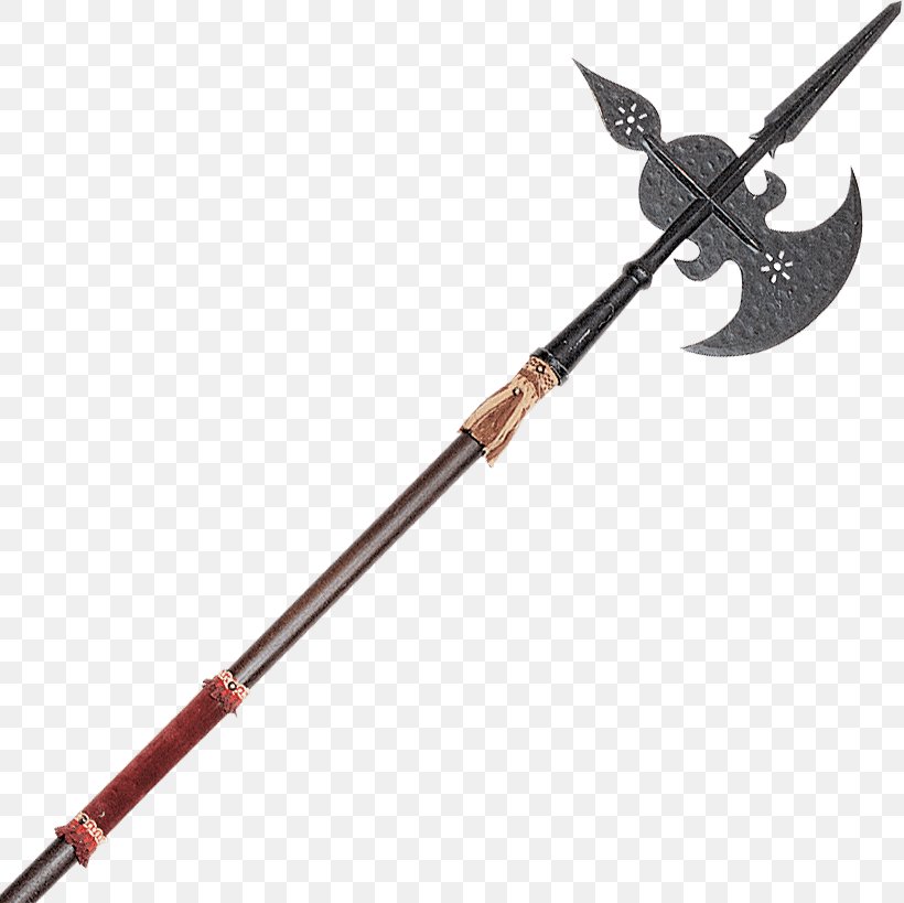 Halberd Middle Ages Weapon Knight Voulge, PNG, 819x819px, 14th Century, Halberd, Axe, Bec De Corbin, Costume Download Free