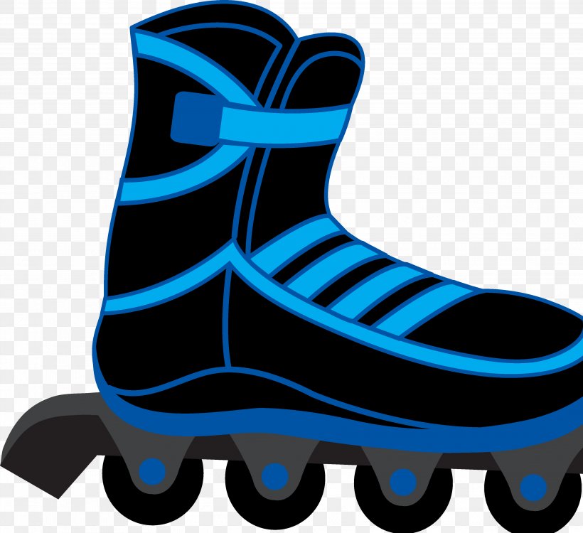 In-Line Skates Roller Skates Roller Skating Rollerblade Clip Art, PNG, 3756x3436px, Inline Skates, Cobalt Blue, Cross Training Shoe, Electric Blue, Figure Skating Download Free