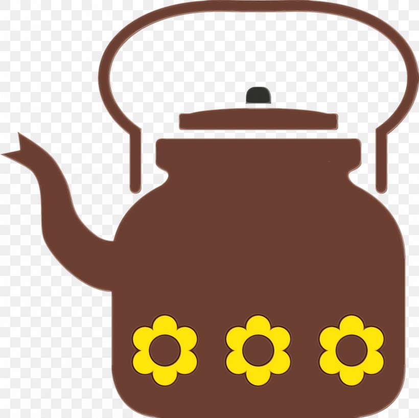 Kettle Teapot Lid Cookware And Bakeware Stovetop Kettle, PNG, 1280x1278px, Watercolor, Cookware And Bakeware, Kettle, Lid, Paint Download Free