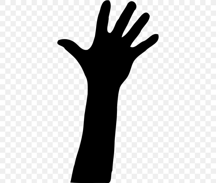 Silhouette Clip Art, PNG, 386x695px, Silhouette, Arm, Black And White, Finger, Hand Download Free