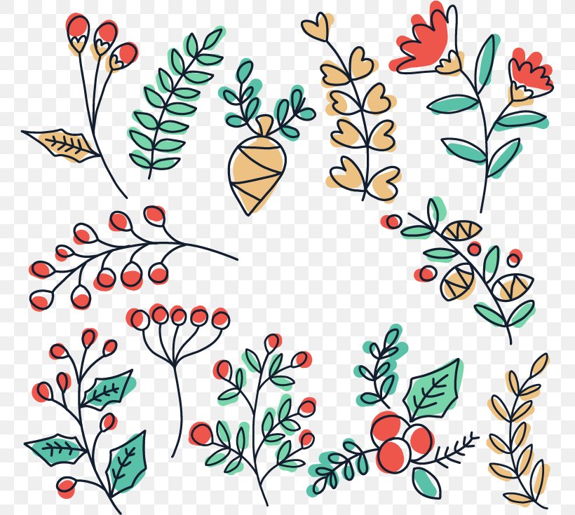 Winter Plant Flower Clip Art, PNG, 762x735px, Winter, Area, Art, Artwork, Branch Download Free