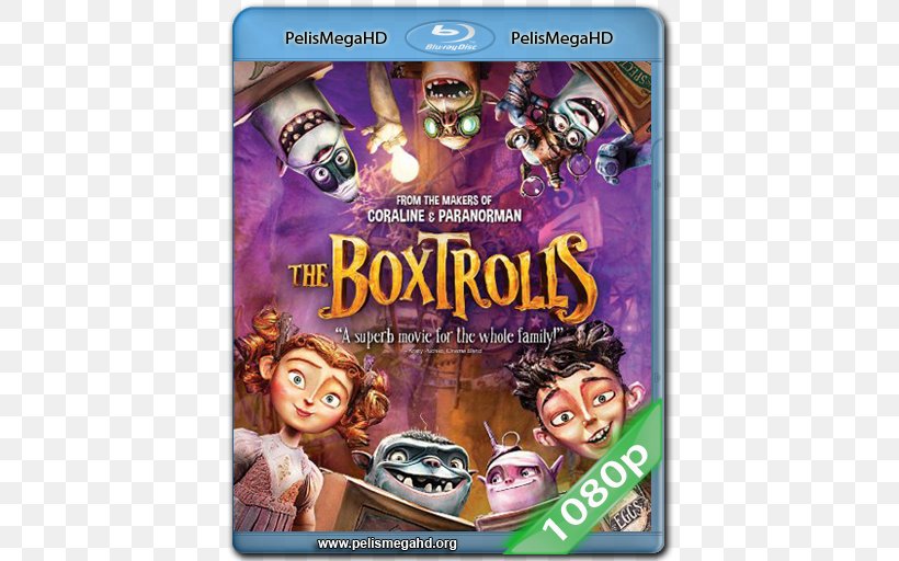 Blu-ray Disc DVD Digital Copy Film Laika, PNG, 512x512px, 3d Film, 51 Surround Sound, Bluray Disc, Animated Film, Boxtrolls Download Free