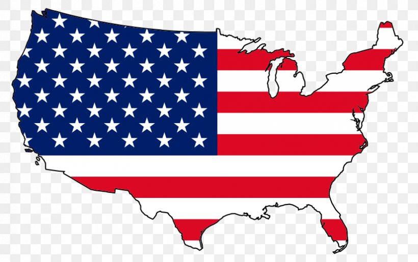 Flag Of The United States Map Clip Art, PNG, 825x519px, United States, Area, File Negara Flag Map, Flag, Flag Of The United States Download Free