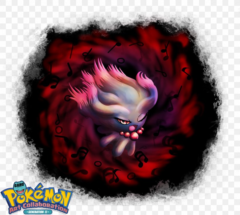 Pokémon Art Delibird Misdreavus, PNG, 1303x1167px, Pokemon, Ache, Art, Collaboration, Computer Download Free