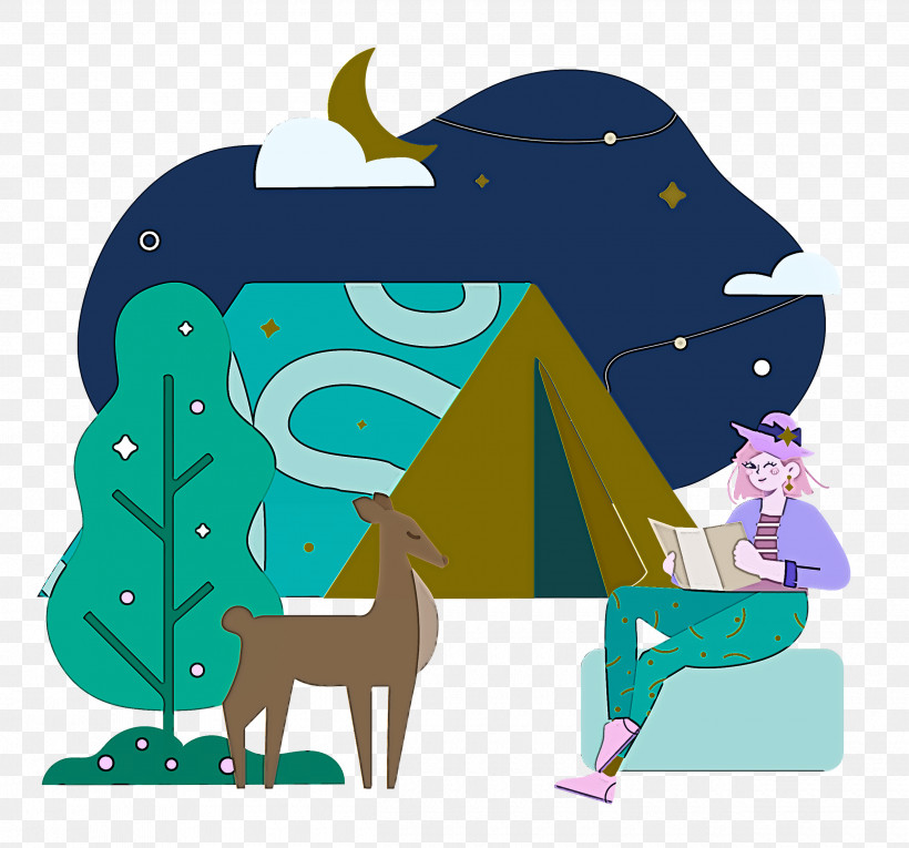 Camping Chill Camping Travel, PNG, 2500x2334px, Camping, Biology, Cartoon, Character, Horse Download Free