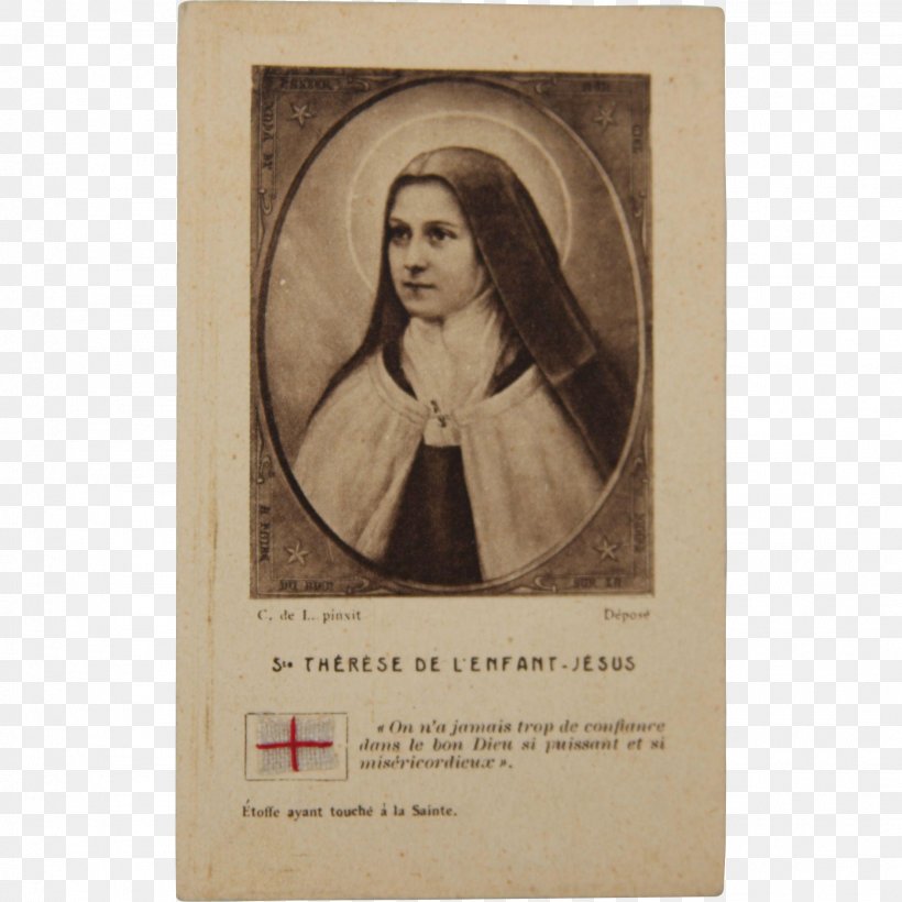 Carmel De Lisieux Holy Card Saint Relic Carmelites, PNG, 1875x1875px, Holy Card, Calendar Of Saints, Carmelites, John Of The Cross, Lisieux Download Free