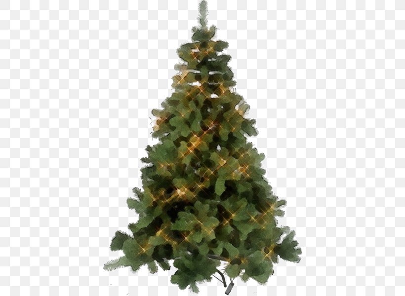 Christmas Tree, PNG, 600x600px, Watercolor, Balsam Fir, Christmas Decoration, Christmas Tree, Colorado Spruce Download Free