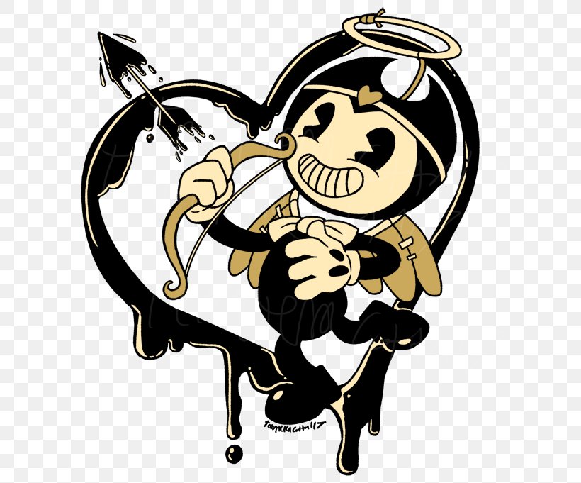 Bendy And The Ink Machine Fan Art Drawing, PNG, 720x681px, Bendy And The Ink Machine, Art, Cartoon, Deviantart, Drawing Download Free