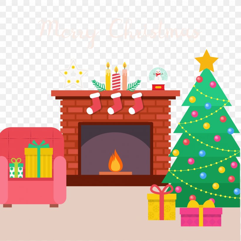 Christmas Day Illustration Christmas Tree Image Vector Graphics, PNG, 2000x2000px, Christmas Day, Cartoon, Christmas, Christmas Decoration, Christmas Ornament Download Free