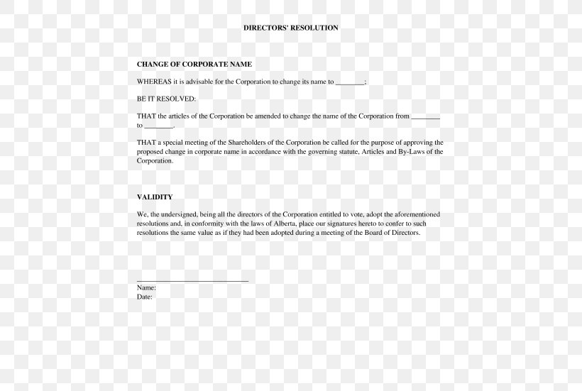Document Board Of Directors Template Resolution Corporation, PNG, 532x551px, Document, Area, Board Of Directors, Brand, Corporation Download Free
