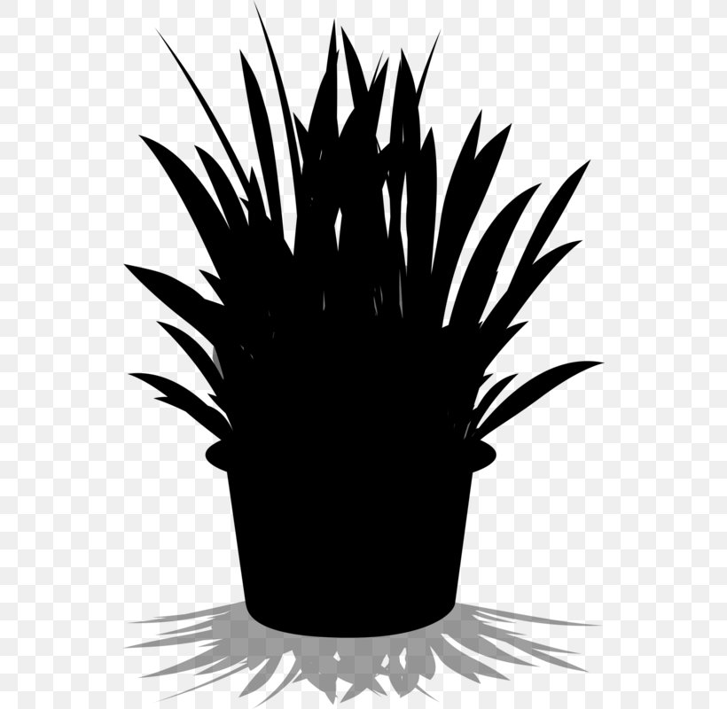 Palm Trees Silhouette Flower Leaf, PNG, 544x800px, Palm Trees, Arecales, Blackandwhite, Flower, Flowerpot Download Free