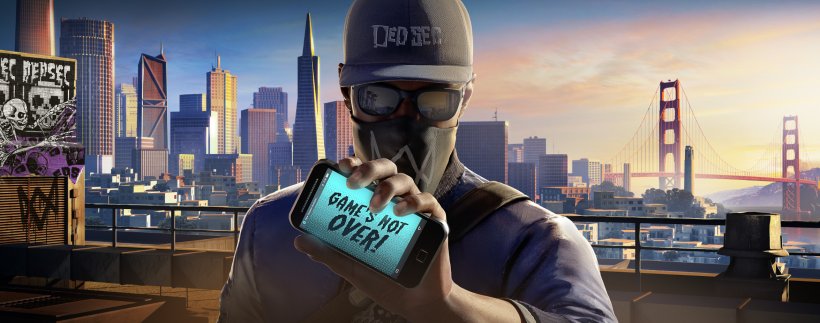 Watch Dogs 2 PlayStation 4 Amazon.com Xbox One, PNG, 2351x927px, Watch Dogs 2, Amazoncom, City, Hacker, Infrastructure Download Free