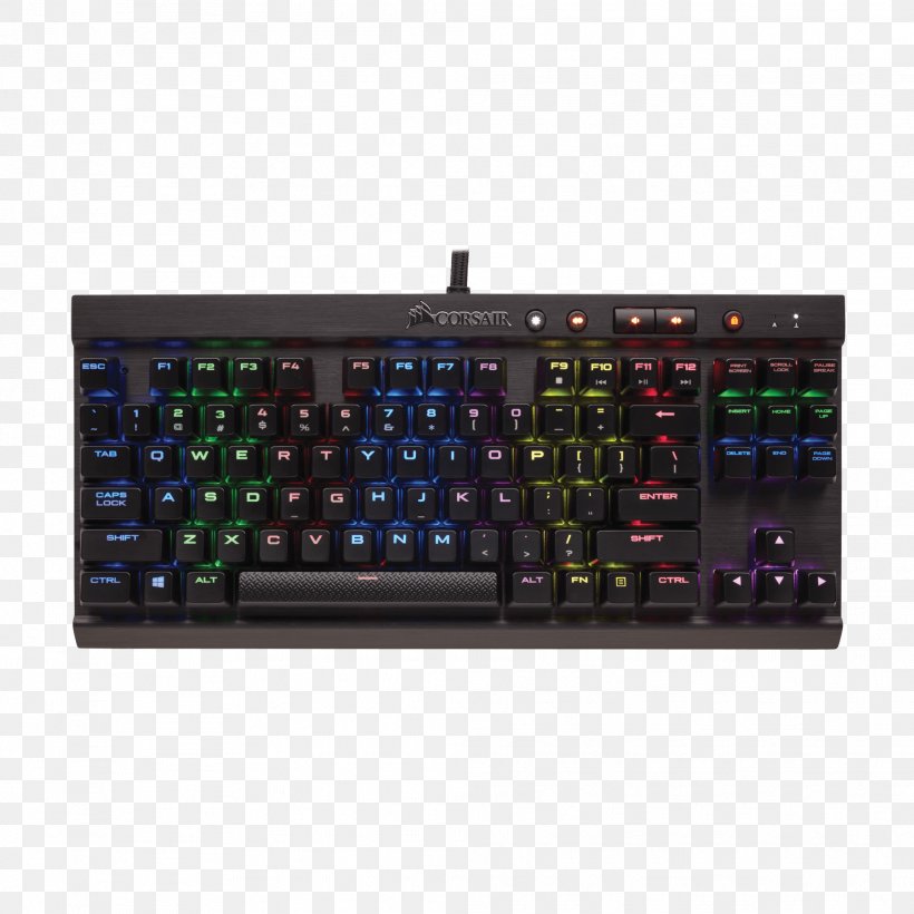 Computer Keyboard Corsair Gaming K70 Cherry MX RGB Rapidfire Speed Keyboard Corsair Ch-9110014-es K65 Rapidfire Clavier Gaming Mécanique Compact Corsair Gaming K65, PNG, 2016x2017px, Computer Keyboard, Backlight, Computer Component, Corsair Gaming K65, Corsair Gaming K70 Download Free