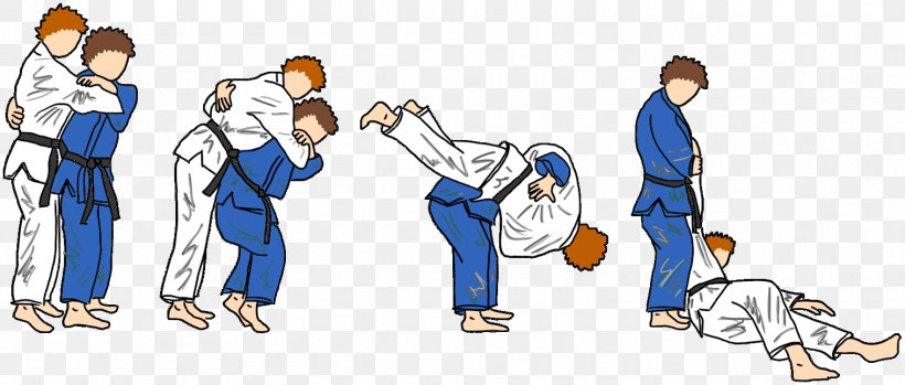 Judoka Kyū Uniform White, PNG, 1516x646px, Judo, Area, Arm, Cartoon, Clothing Download Free