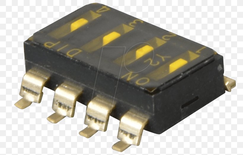 DIP Switch Electrical Switches Dual In-line Package Surface-mount Technology Electronics, PNG, 784x524px, Dip Switch, Circuit Component, Datasheet, Dimmer, Dual Inline Package Download Free