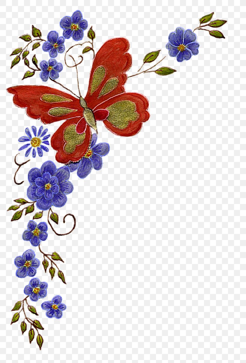 Floral Design Cut Flowers Insect Pattern, PNG, 800x1210px, Floral Design, Art, Branch, Branching, Butterfly Download Free