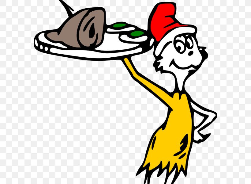 Green Eggs And Ham One Fish, Two Fish, Red Fish, Blue Fish The Lorax The Cat In The Hat, PNG, 600x600px, Green Eggs And Ham, Art, Artwork, Beak, Black And White Download Free