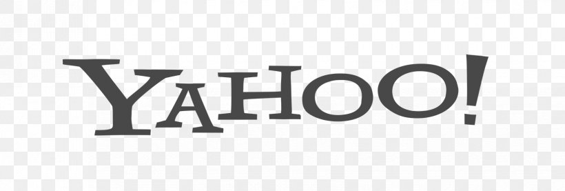 Yahoo! Mail Logo Yahoo! Search, PNG, 1650x559px, Yahoo, Area, Black, Black And White, Brand Download Free