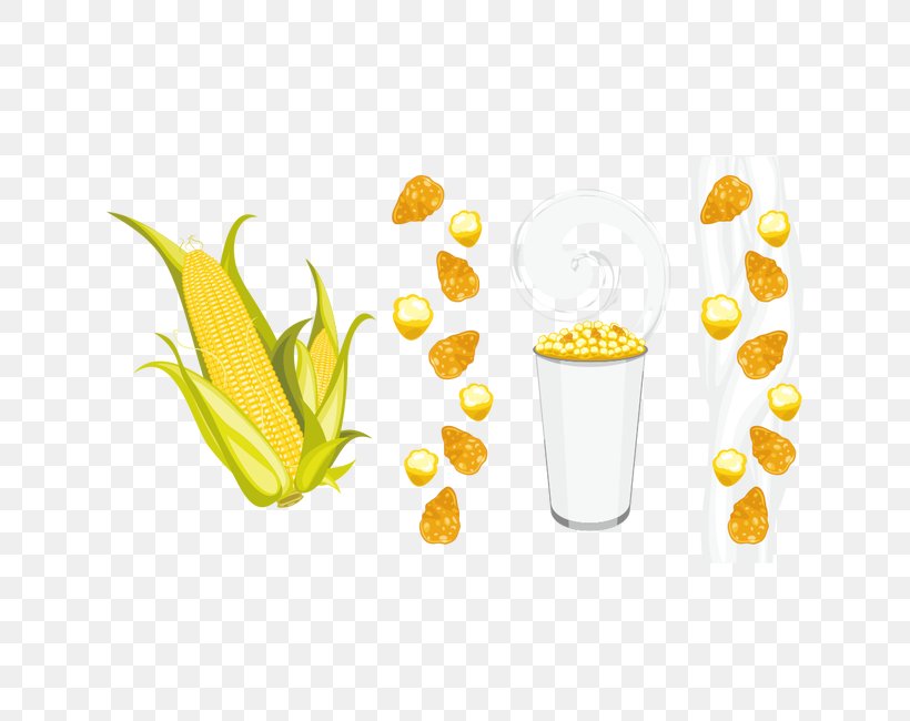 Corn Flakes Popcorn Breakfast Cereal Illustration, PNG, 650x650px, Corn Flakes, Bowl, Breakfast Cereal, Commodity, Corn On The Cob Download Free