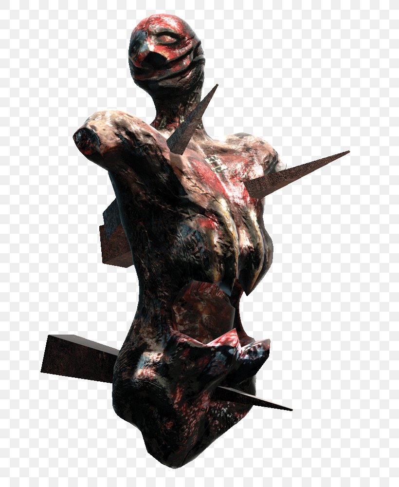 Silent Hill: Downpour Silent Hill 4 Silent Hill HD Collection Silent Hill 3 Silent Hill: Shattered Memories, PNG, 717x1000px, Silent Hill Downpour, Art, Concept Art, Figurine, Metal Download Free