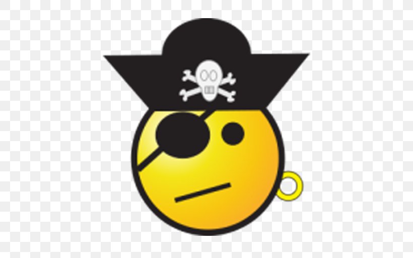 Smiley Clip Art Emoticon Pirate T-shirt, PNG, 512x512px, Smiley, Emoji, Emoticon, Eyepatch, Face Download Free