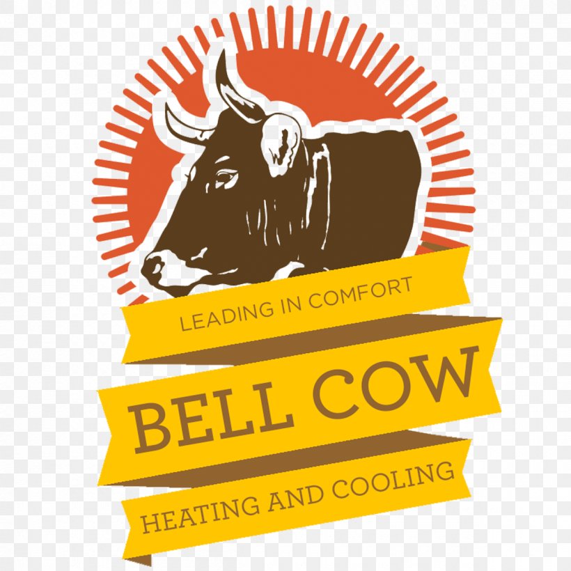 Cattle Bell Cow HVAC Bell Cow Heating And Cooling Furnace Home Repair, PNG, 1200x1200px, Cattle, Area, Brand, Business, Cattle Like Mammal Download Free