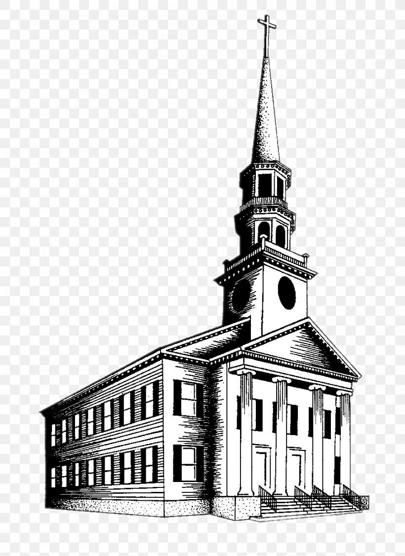 Christian Church Christianity Place Of Worship Clip Art, PNG, 896x1232px, Church, Black And White, Black Church, Building, Cathedral Download Free