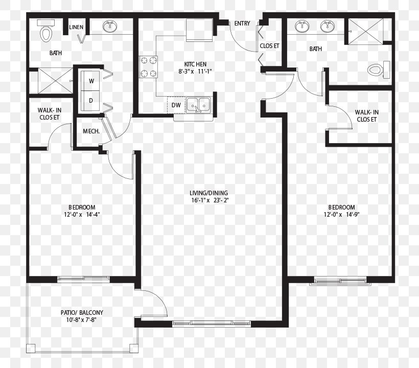 Floor Plan Paper Villa, PNG, 800x720px, Floor Plan, Amenity, Architect, Area, Black And White Download Free