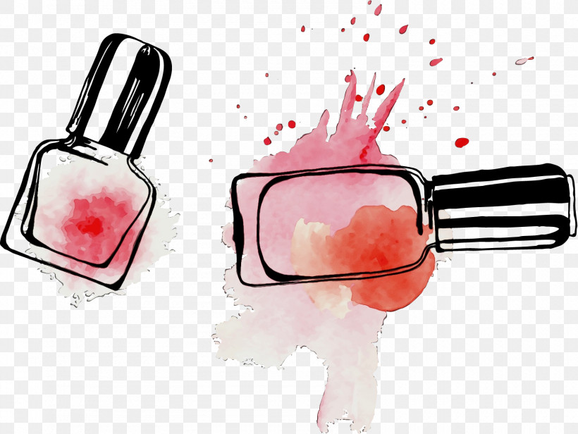 Manicure Nail Polish Nail Pedicure Lipstick, PNG, 1580x1188px, Watercolor, Beauty, Essie Nail Lacquer, Facial Makeup, Fashion Download Free