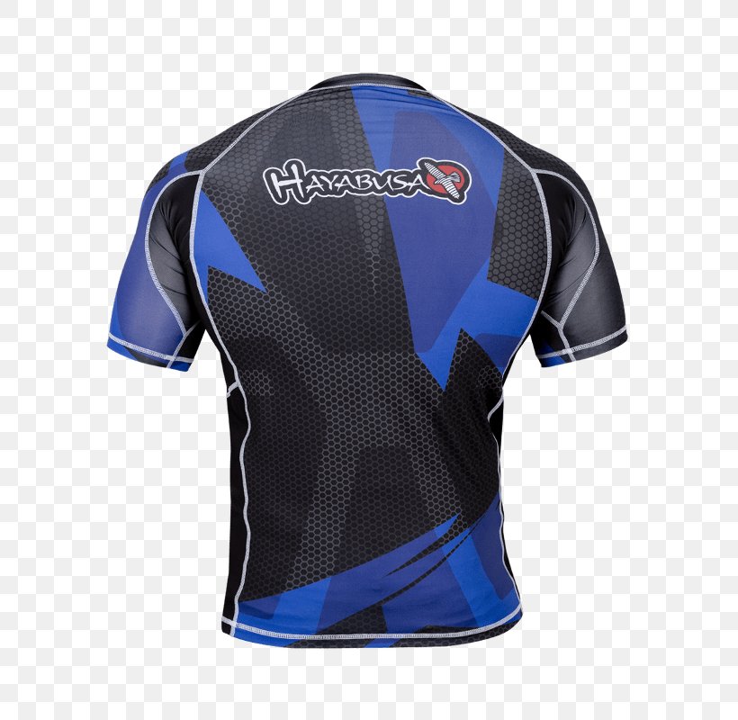 Rash Guard Blue Black T-shirt Clothing, PNG, 650x800px, Rash Guard, Active Shirt, Black, Blue, Brazilian Jiujitsu Download Free