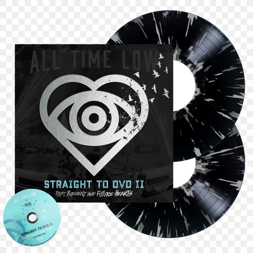 Straight To DVD II: Past, Present, And Future Hearts All Time Low Don't Panic, PNG, 1024x1024px, Watercolor, Cartoon, Flower, Frame, Heart Download Free