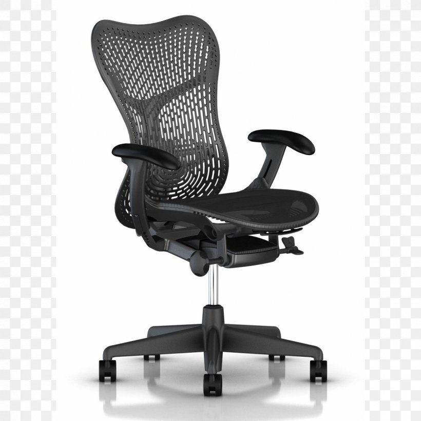 Herman Miller Office & Desk Chairs Mirra Chair Eames Lounge Chair, PNG, 1200x1200px, Herman Miller, Armrest, Black, Caster, Chair Download Free
