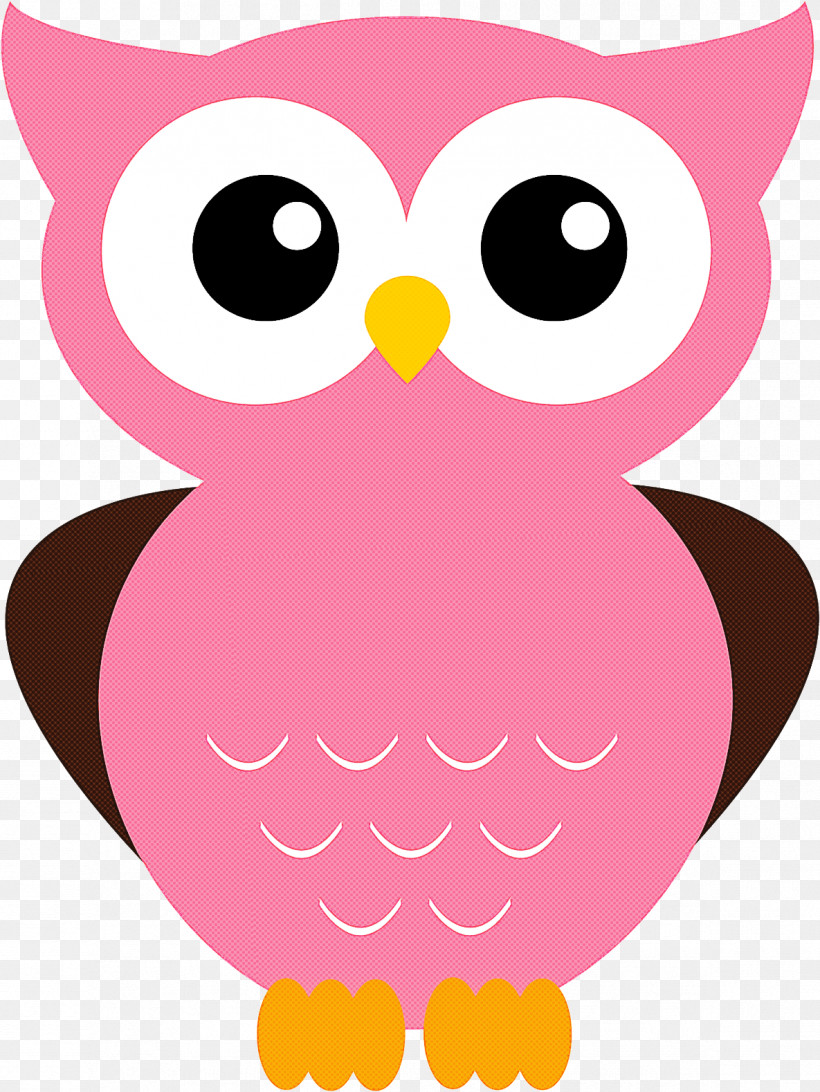 Owl Pink Cartoon Bird Of Prey Bird, PNG, 1185x1579px, Owl, Bird, Bird Of Prey, Cartoon, Pink Download Free