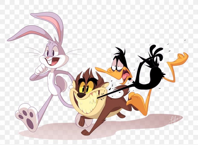 Bugs Bunny Tasmanian Devil Daffy Duck Porky Pig Tweety, PNG, 1000x735px, Bugs Bunny, Animated Cartoon, Animation, Cartoon, Daffy Duck Download Free